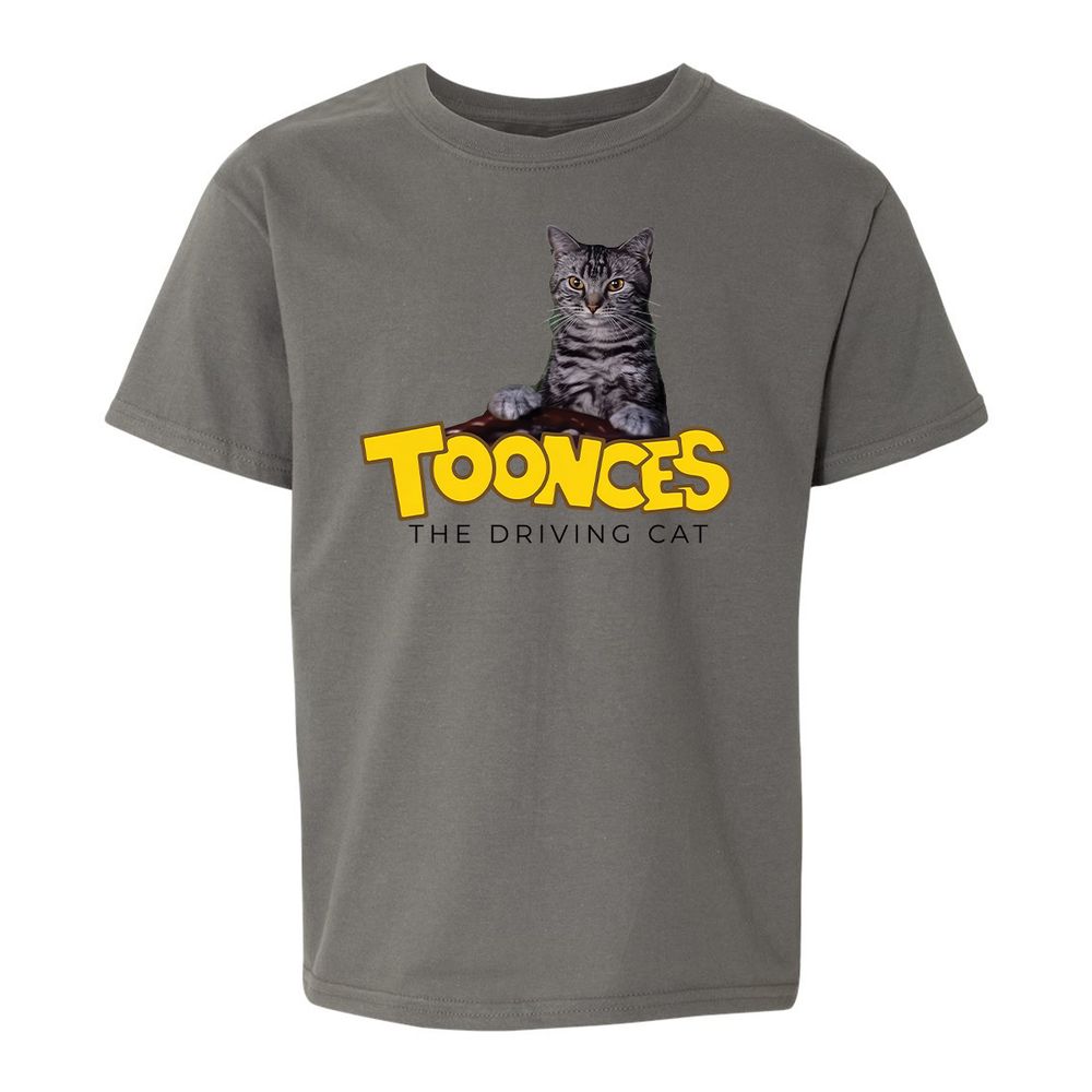 Toonces The Driving Cat - Charcoal - 17