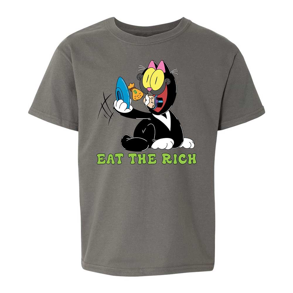 Kids T-Shirt - KD6TX5MY - Charcoal - 17