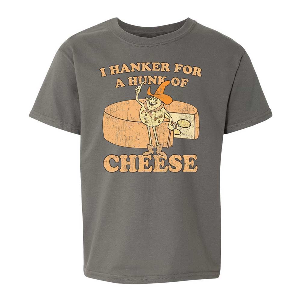 Hanker For A Hunk Of Cheese - Charcoal - 17
