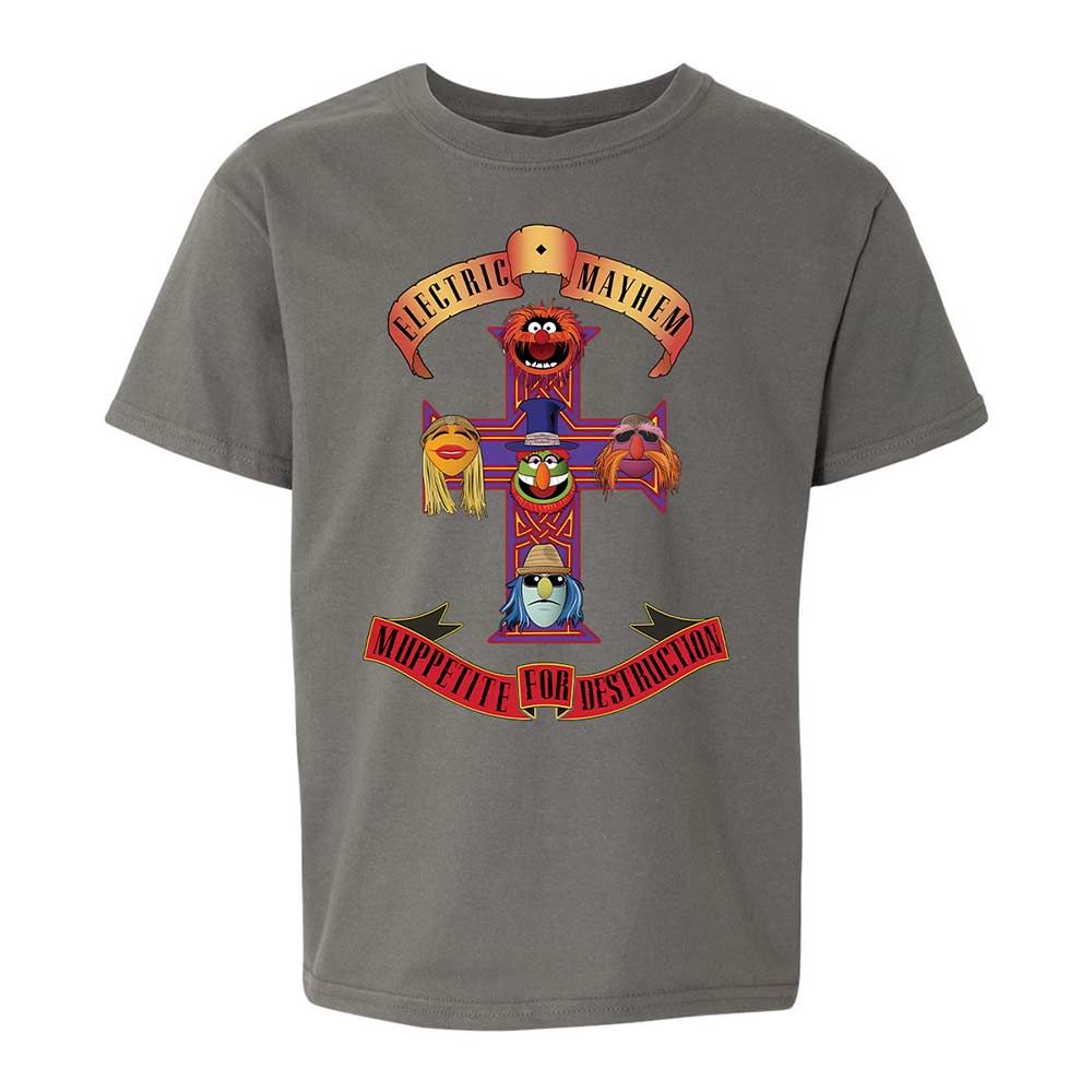 Muppetite For Mayhem - Charcoal - 17