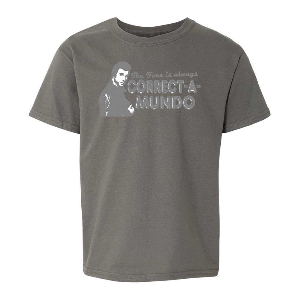 Kids T-Shirt - W8L9WD4A - Charcoal - 17
