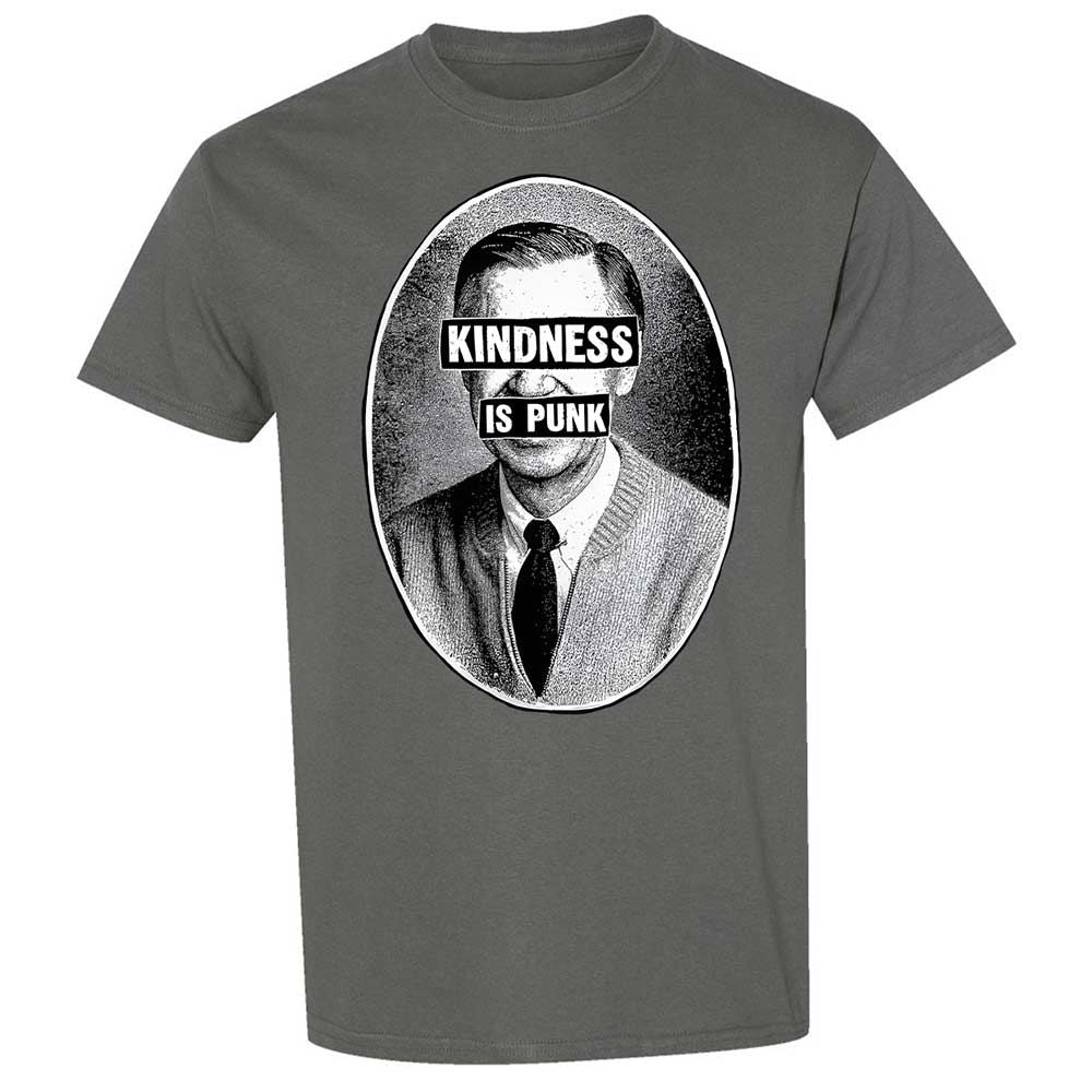 Kindness is Punk - Charcoal - 17