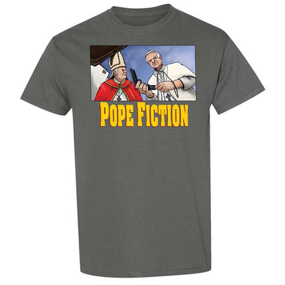 Pope Fiction - Charcoal - 17