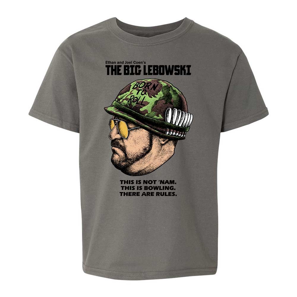 Kids T-Shirt - White - Charcoal - 17