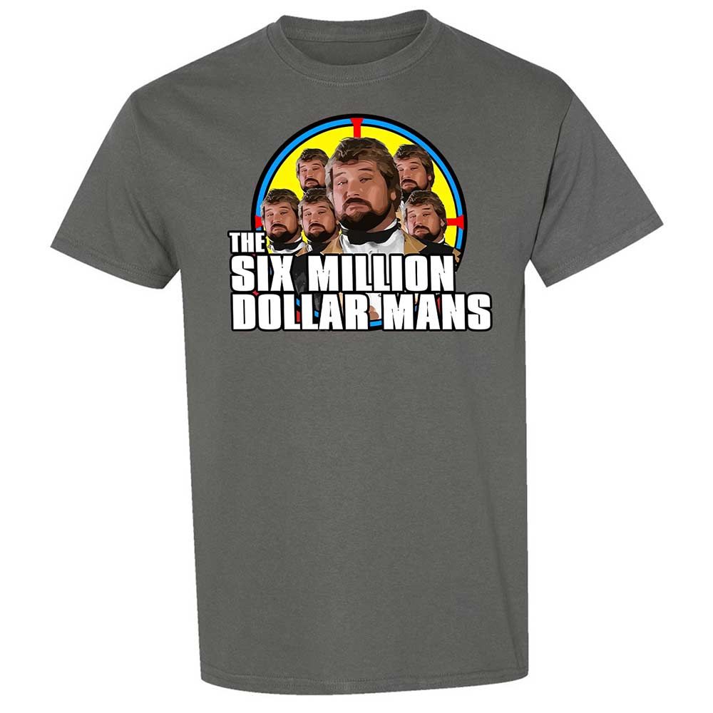 The Six Million Dollar Mans - Charcoal - 17