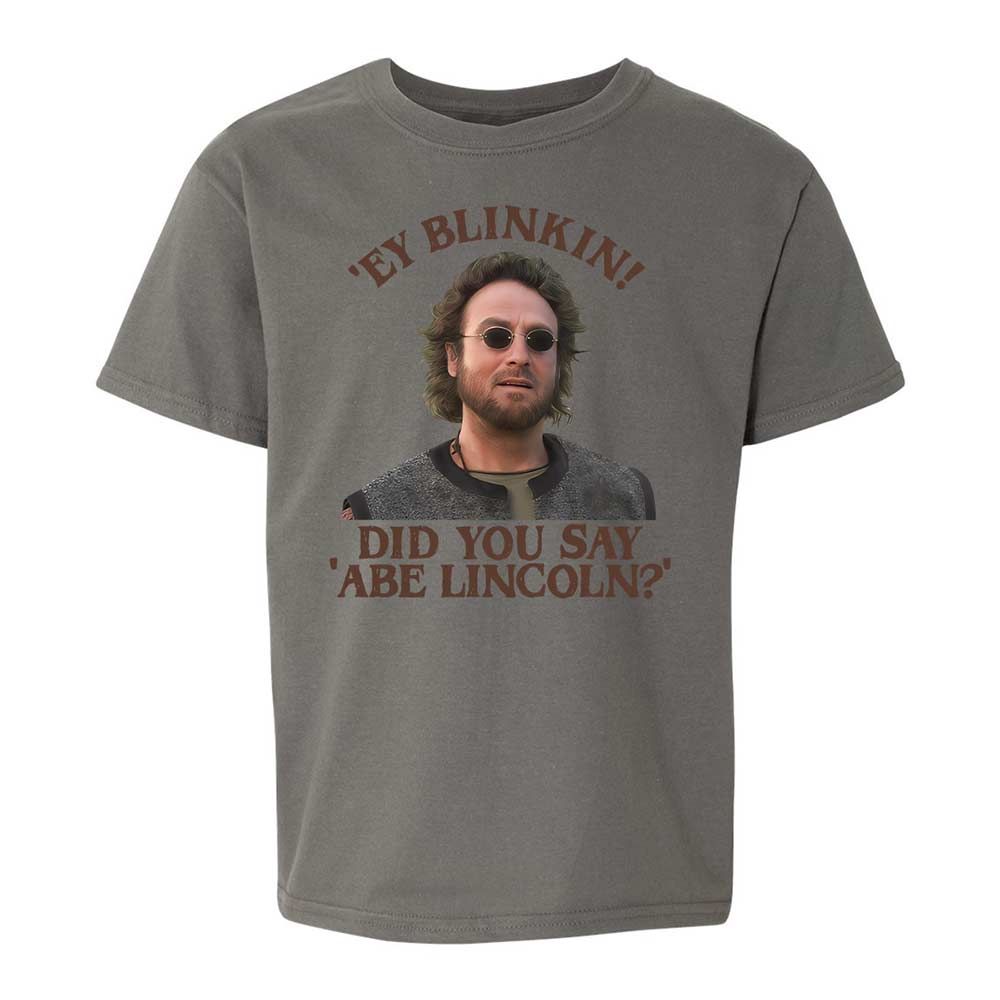 Did You Say Abe Lincoln - Charcoal - 17