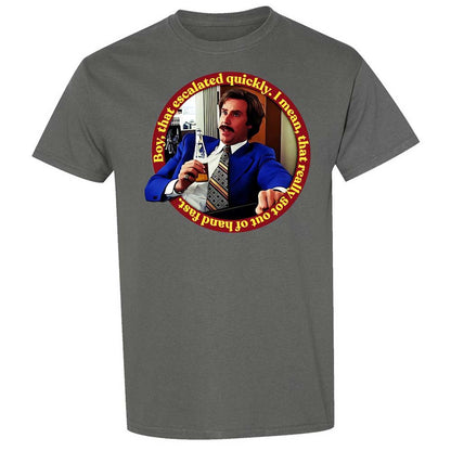 Classic Unisex T-Shirt - Q9J1EGS1 - Charcoal - 17