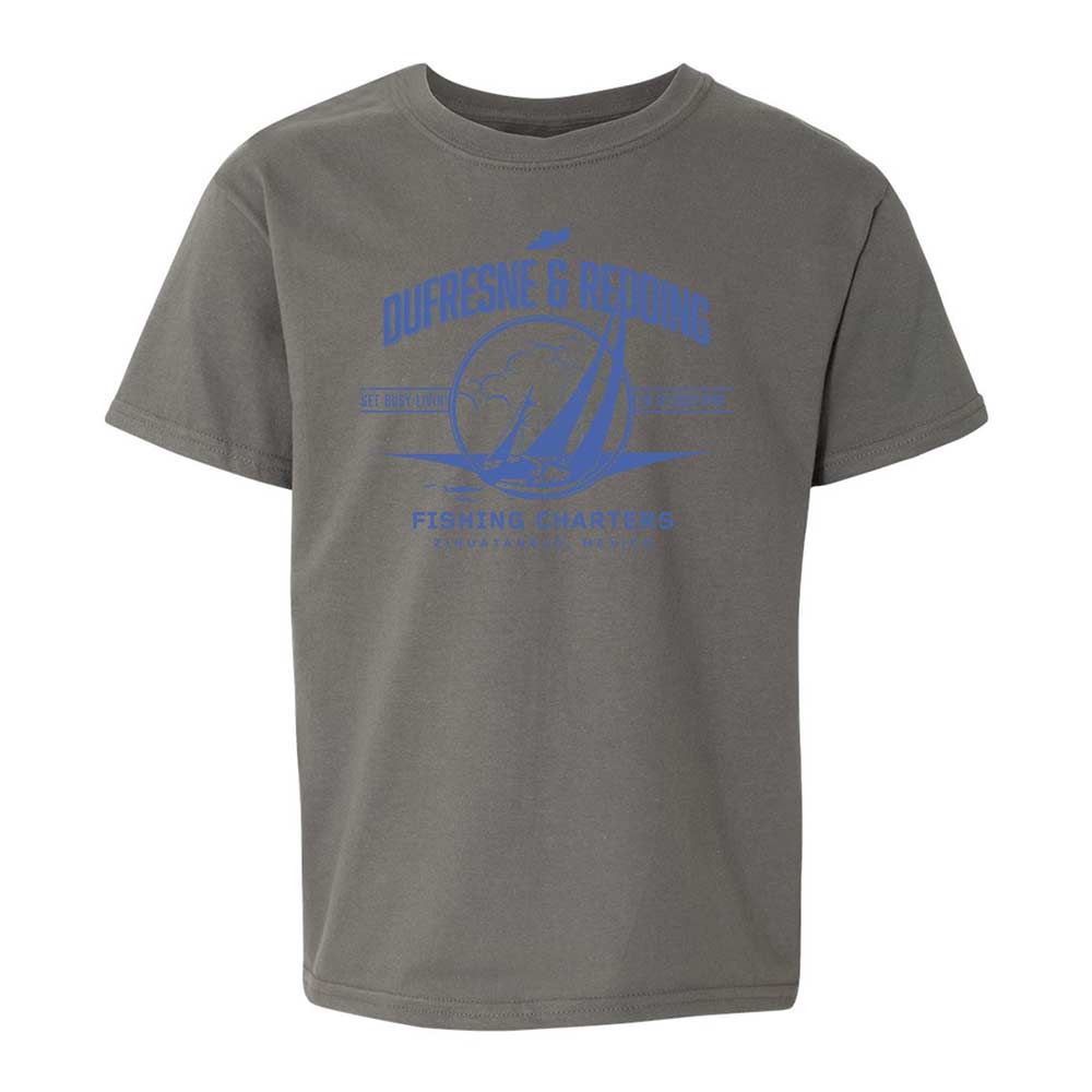 Kids T-Shirt - WXLFQBDS - Charcoal - 17