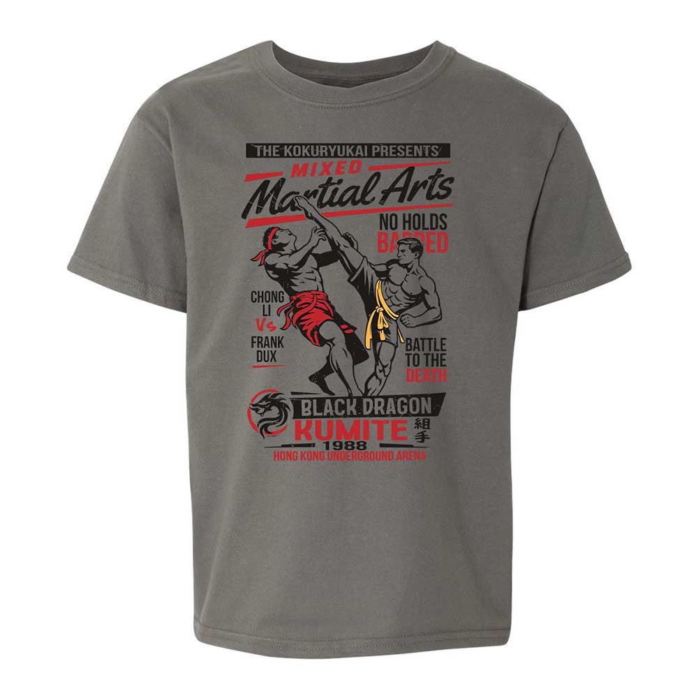 Kids T-Shirt - S5C54PLX - Charcoal - 17