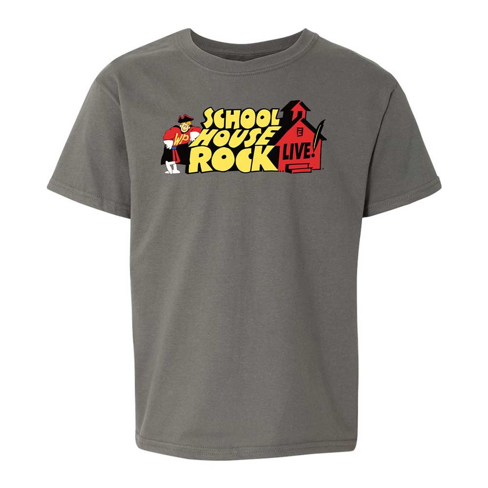 Kids T-Shirt - 1743PC9X - Charcoal - 17