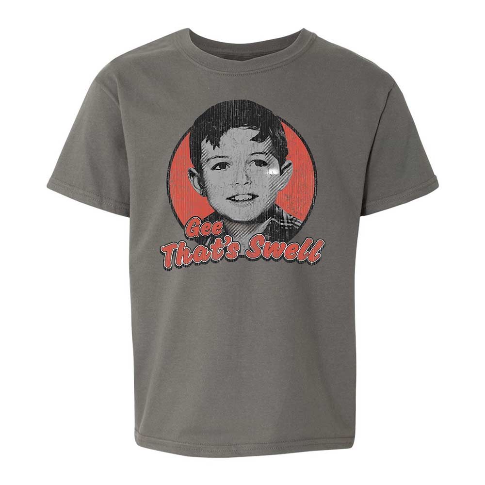 Kids T-Shirt - SE81SRWX - Charcoal - 17