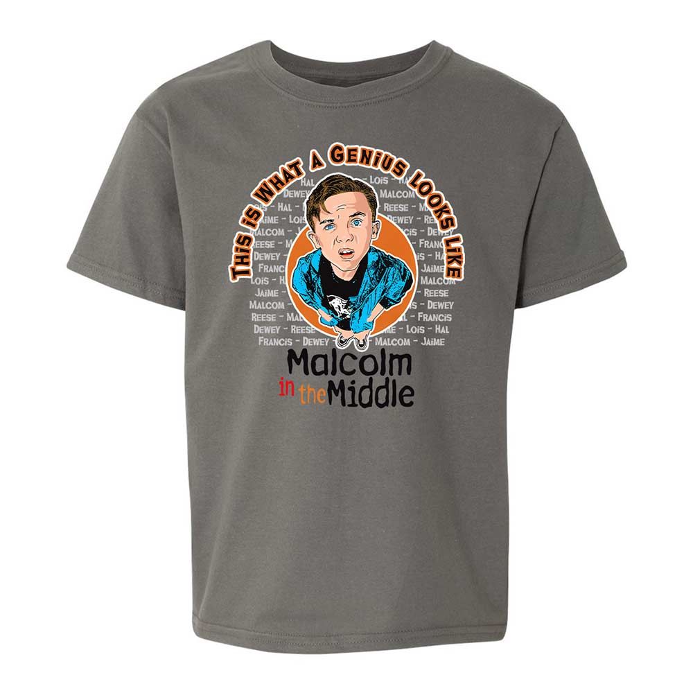 Kids T-Shirt - T869RJVG - Charcoal - 17