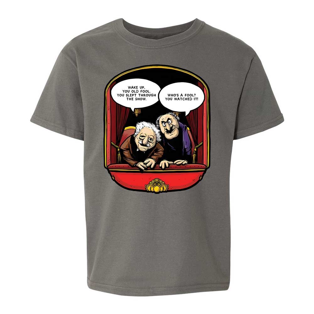 Statler and Waldorf (Wake Up) - Charcoal - 17