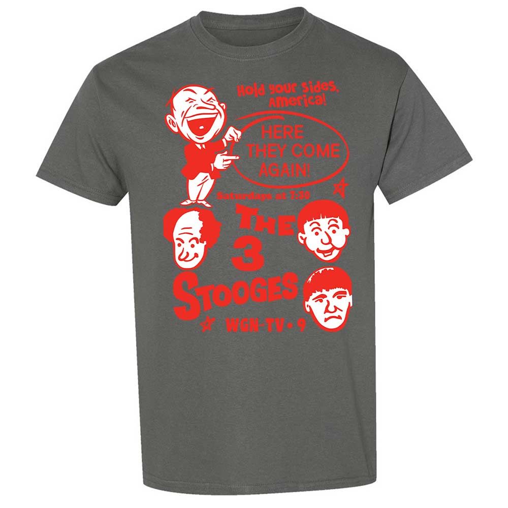 The 3 Stooges - Charcoal - 17