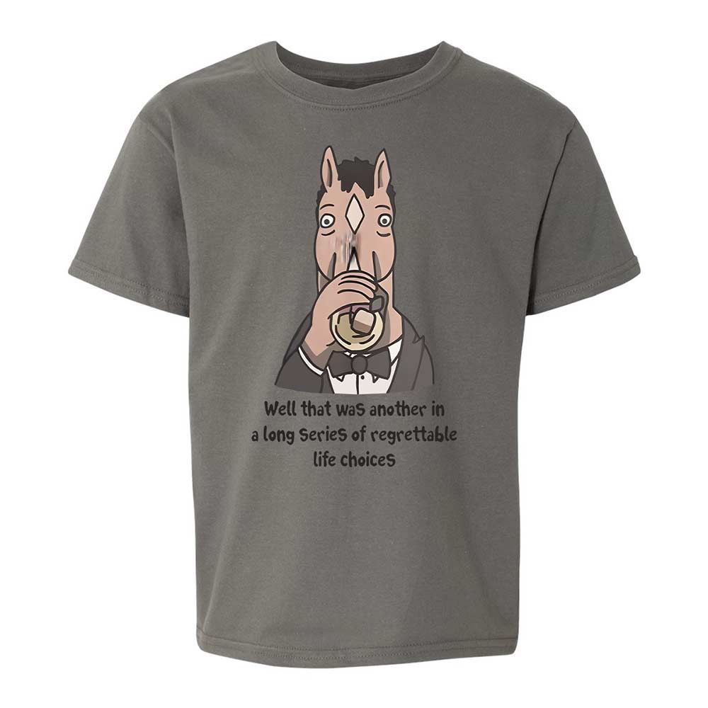 Kids T-Shirt - 2ZV88EV8 - Charcoal - 17