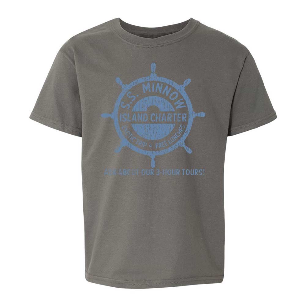 Kids T-Shirt - V7MK5CB8 - Charcoal - 17