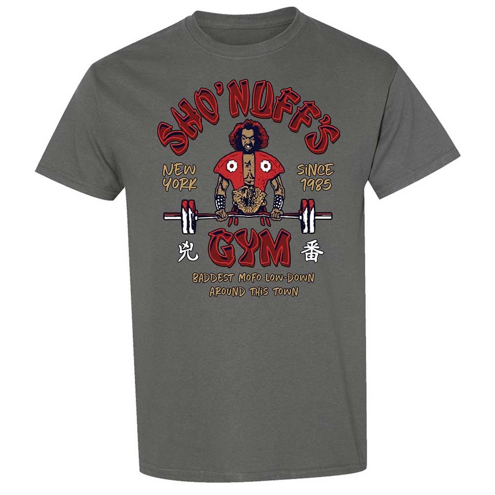 Sho'nuff's Gym - Charcoal - 17