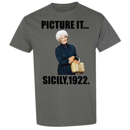 Classic Unisex T-Shirt - T16J2MG6 - Charcoal - 17