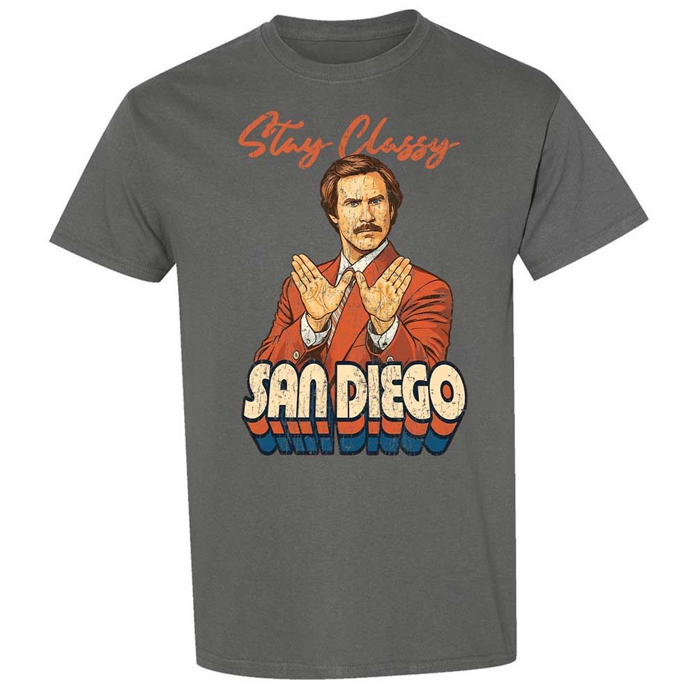 Classic Unisex T-Shirt - B496NW6Y - Charcoal - 17