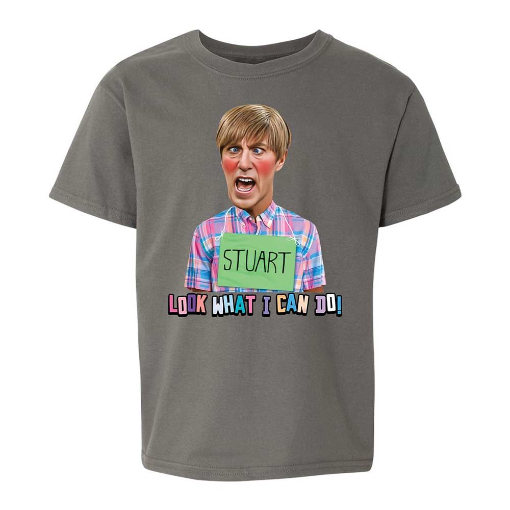 Kids T-Shirt - E7GXKW8F - Charcoal - 17