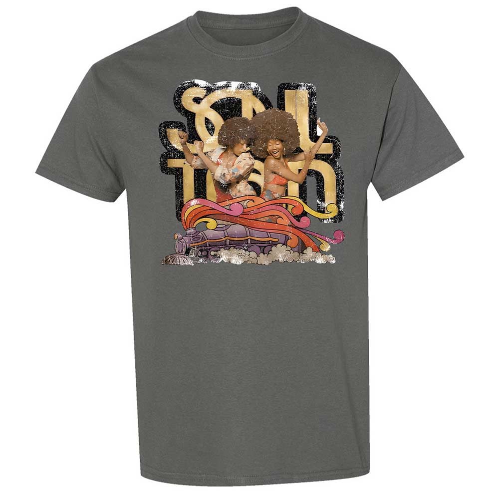 Retro Soul Train Dance Vibes - Charcoal - 17