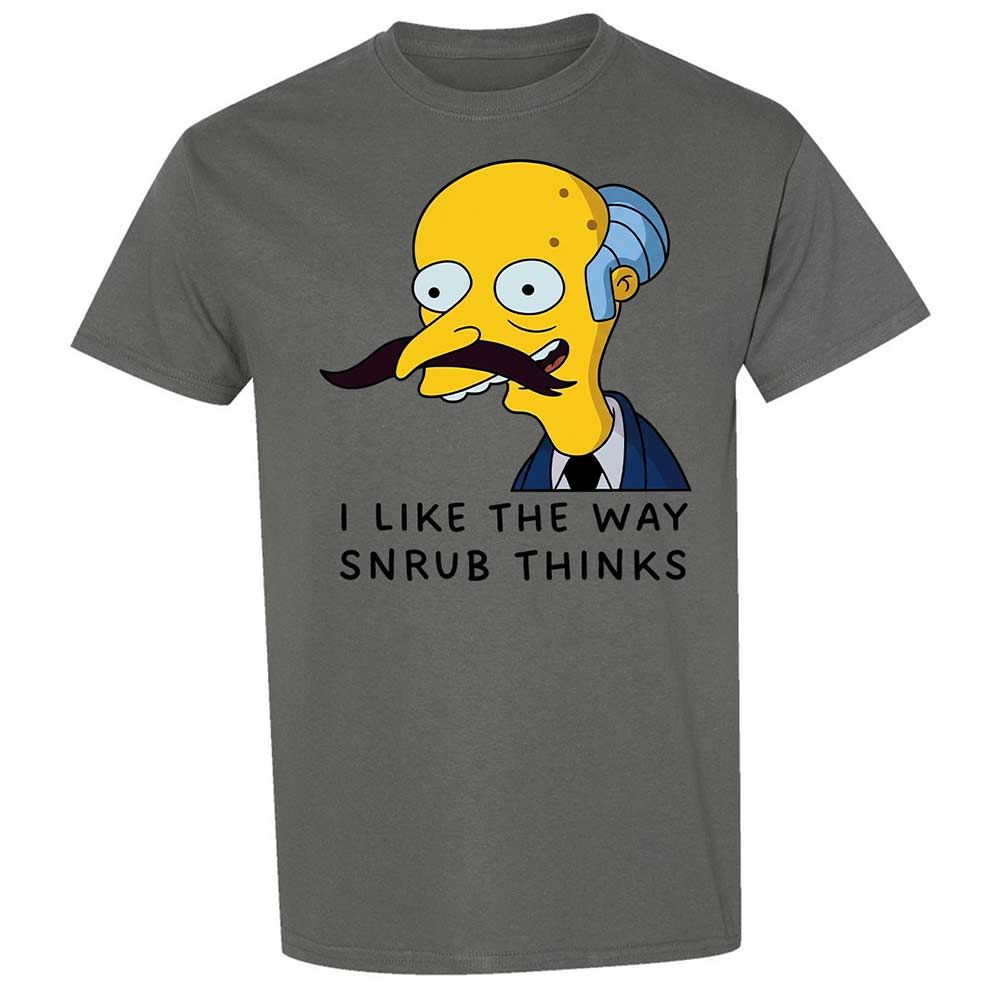 I Like the Way Snrub Thinks - Charcoal - 17