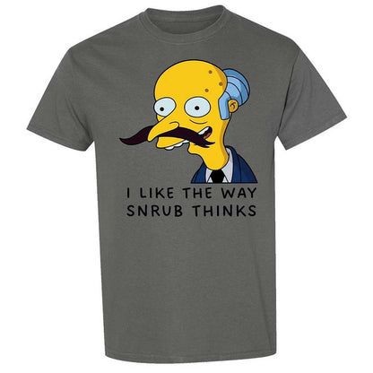I Like the Way Snrub Thinks - Charcoal - 17