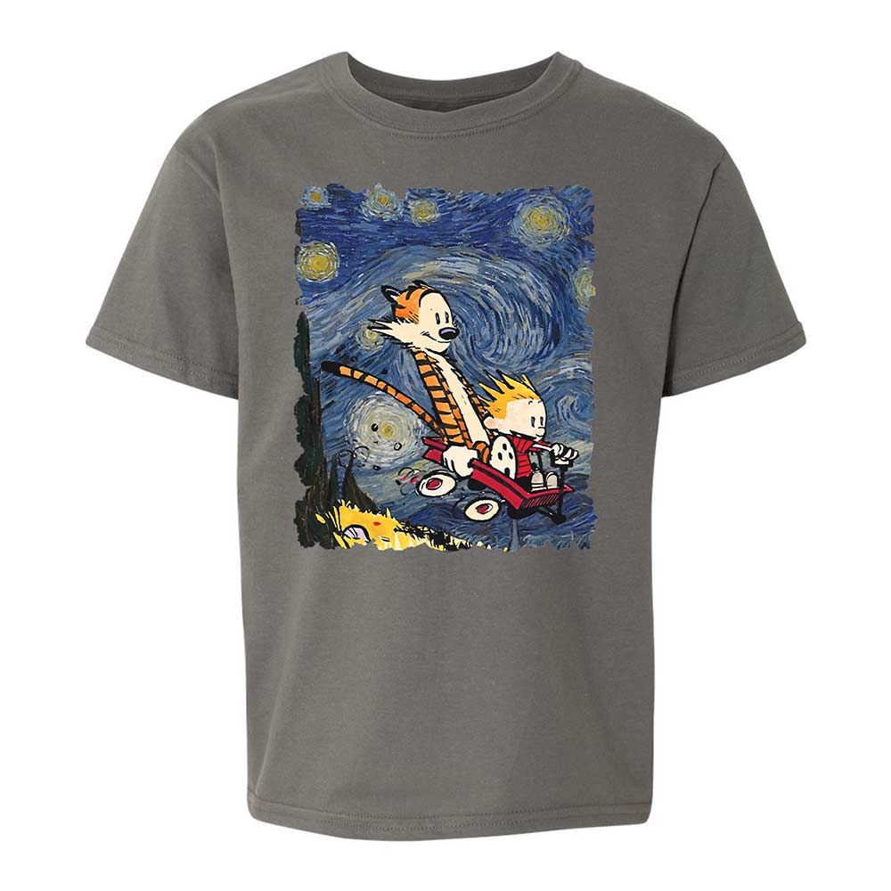 Kids T-Shirt - 17RQCS71 - Charcoal - 17