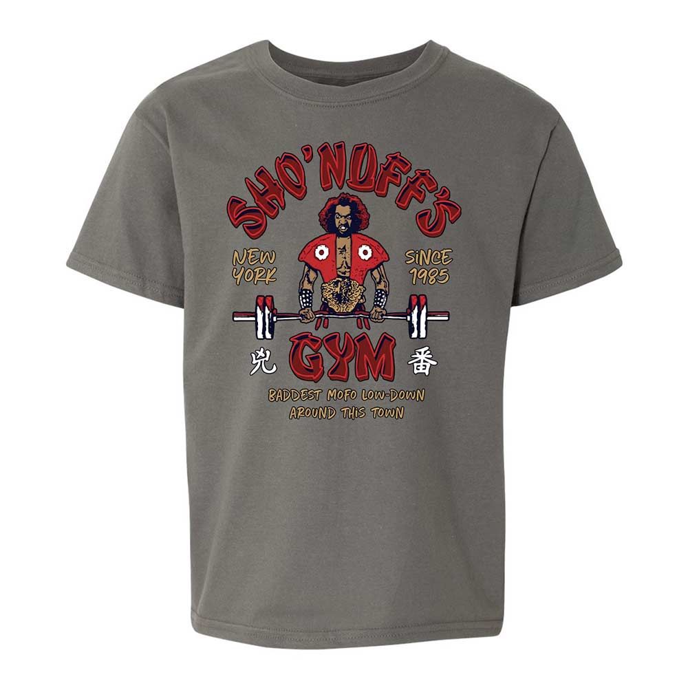 Sho'nuff's Gym - Charcoal - 17