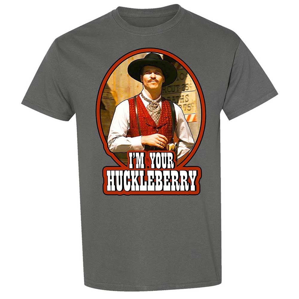 I'm Your Huckleberry - Charcoal - 17