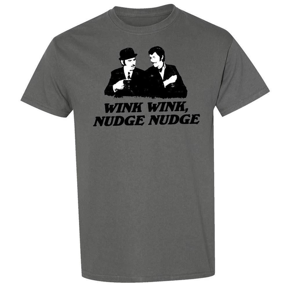 Wink Wink, Nudge Nudge - Charcoal - 17