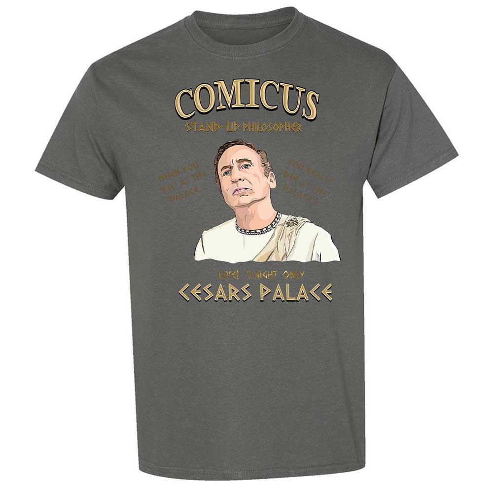 Comicus- Stand-up Philosopher - Charcoal - 17