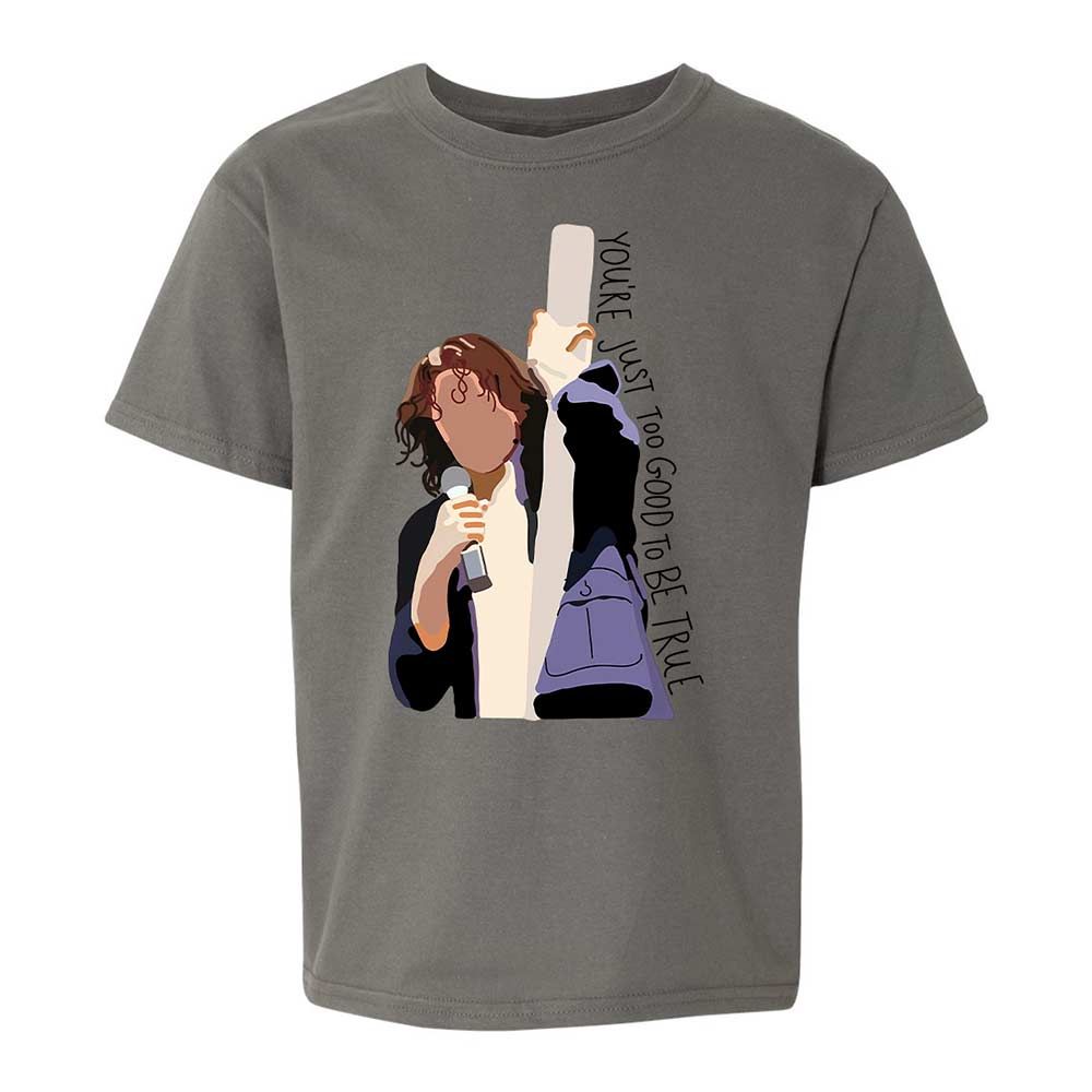Kids T-Shirt - NELBDG25 - Charcoal - 17