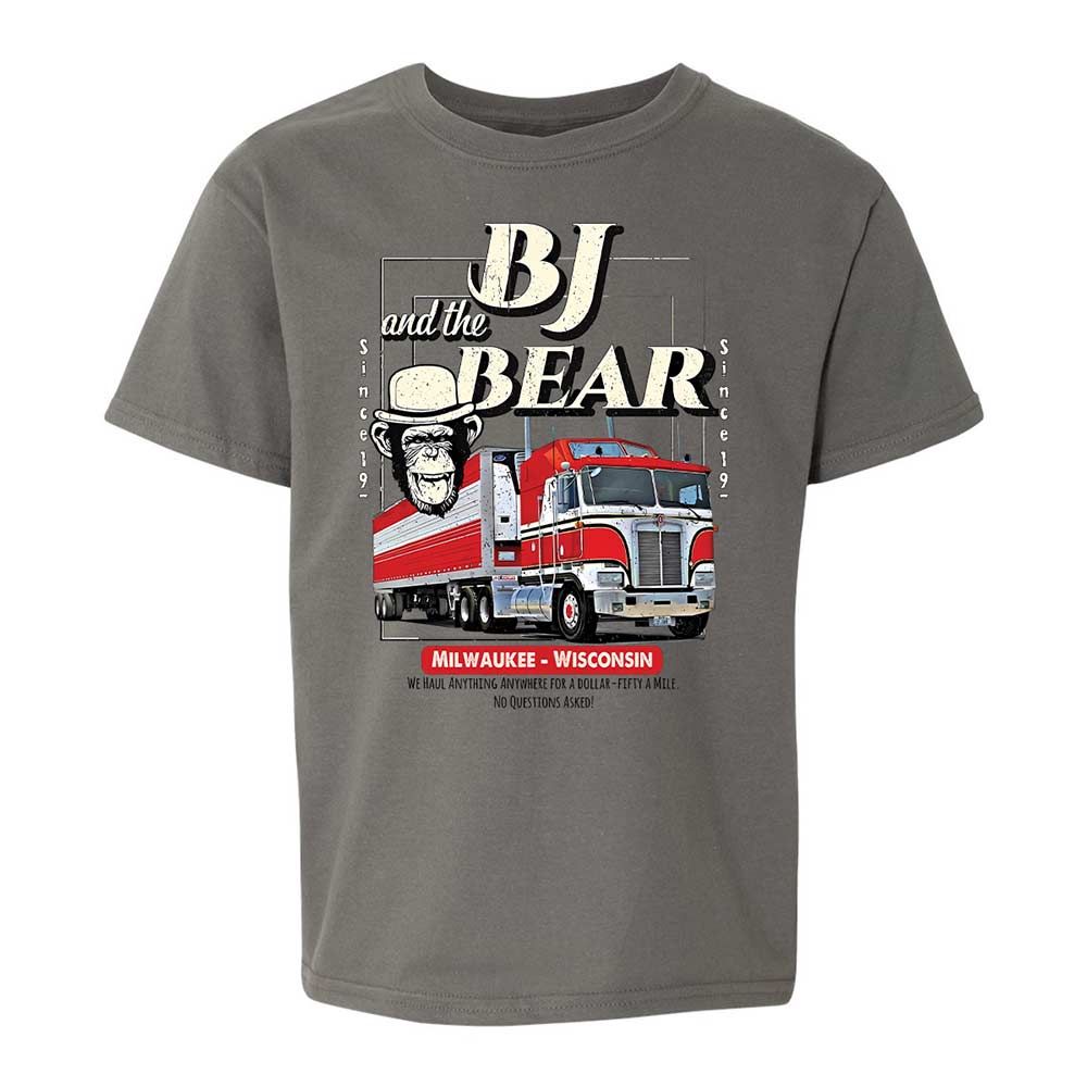 Kids T-Shirt - ATVXNT7R - Charcoal - 17