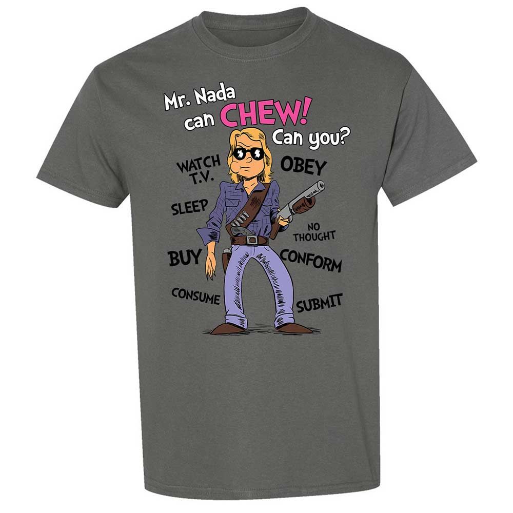 I have come here to chew bubblegum and kick ass - Charcoal - 17