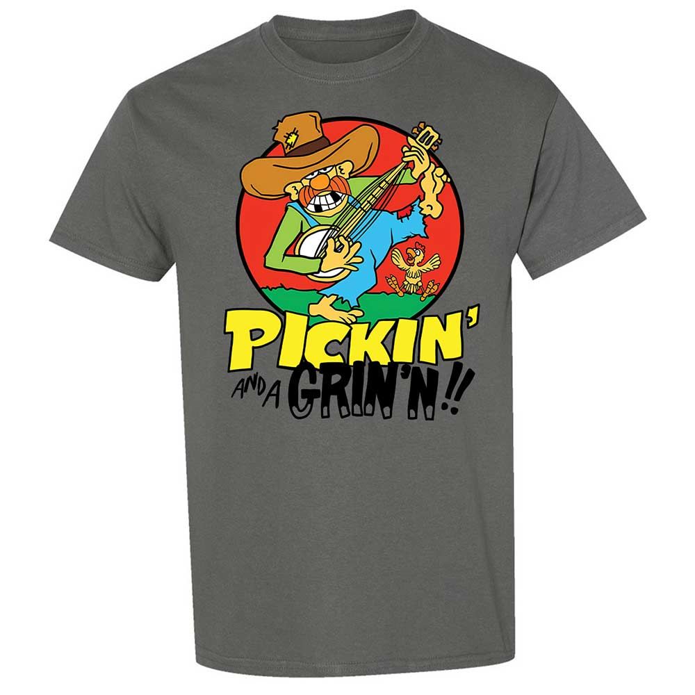 Pickin' and a Grinnin - Charcoal - 17