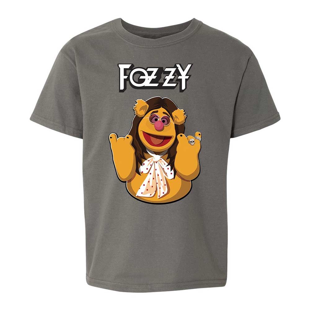 Fozzie Muppet as Rockstar - Charcoal - 17