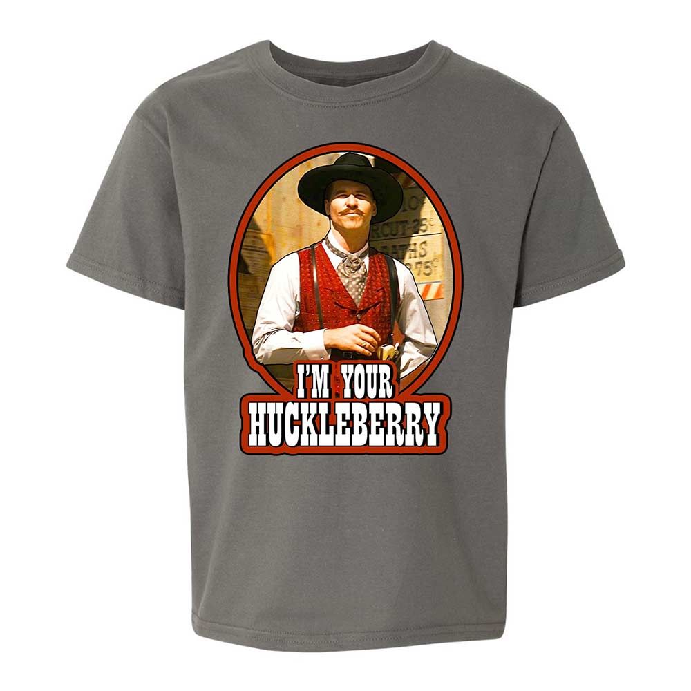 I'm Your Huckleberry - Charcoal - 17