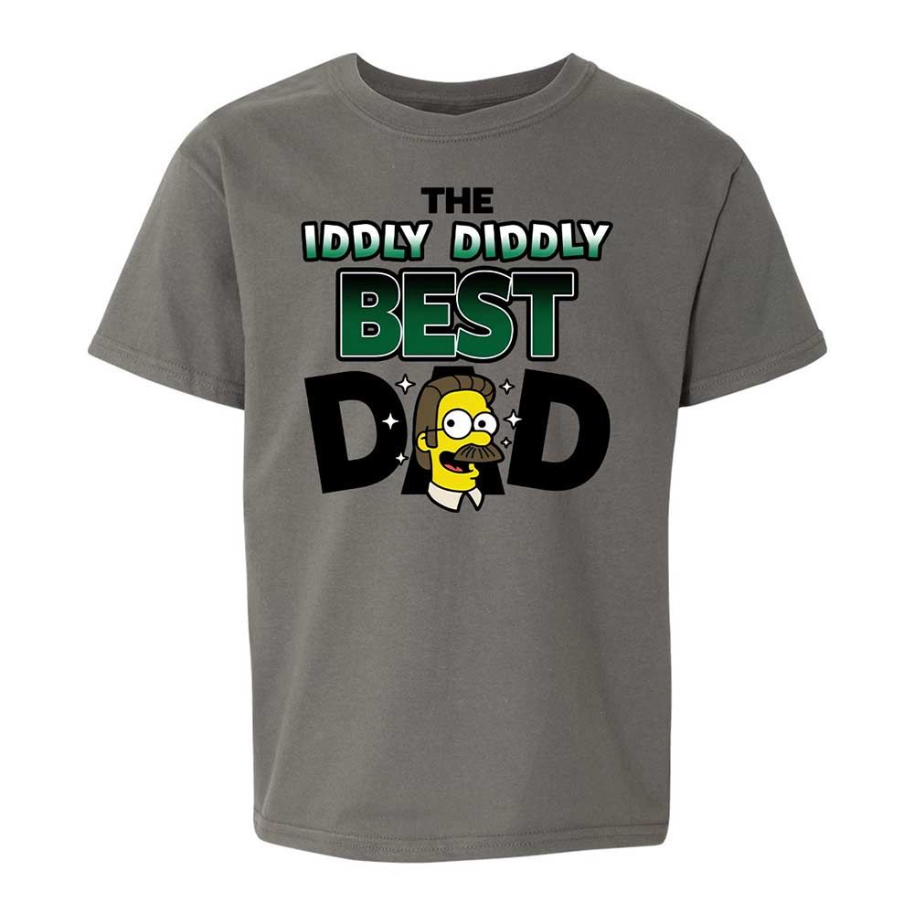 The Iddly diddly best dad - Charcoal - 17