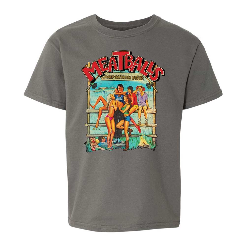 Kids T-Shirt - Z4HMPHK3 - Charcoal - 17
