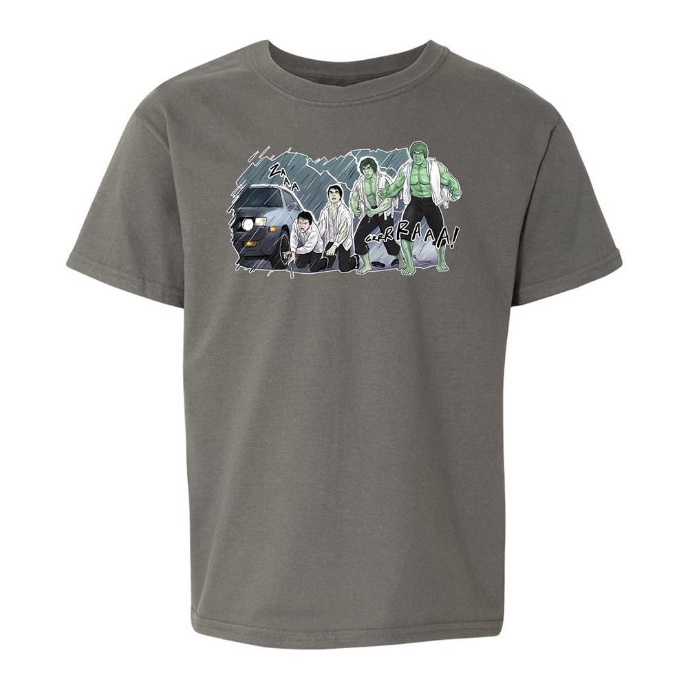 Kids T-Shirt - H3MWCXSX - Charcoal - 17