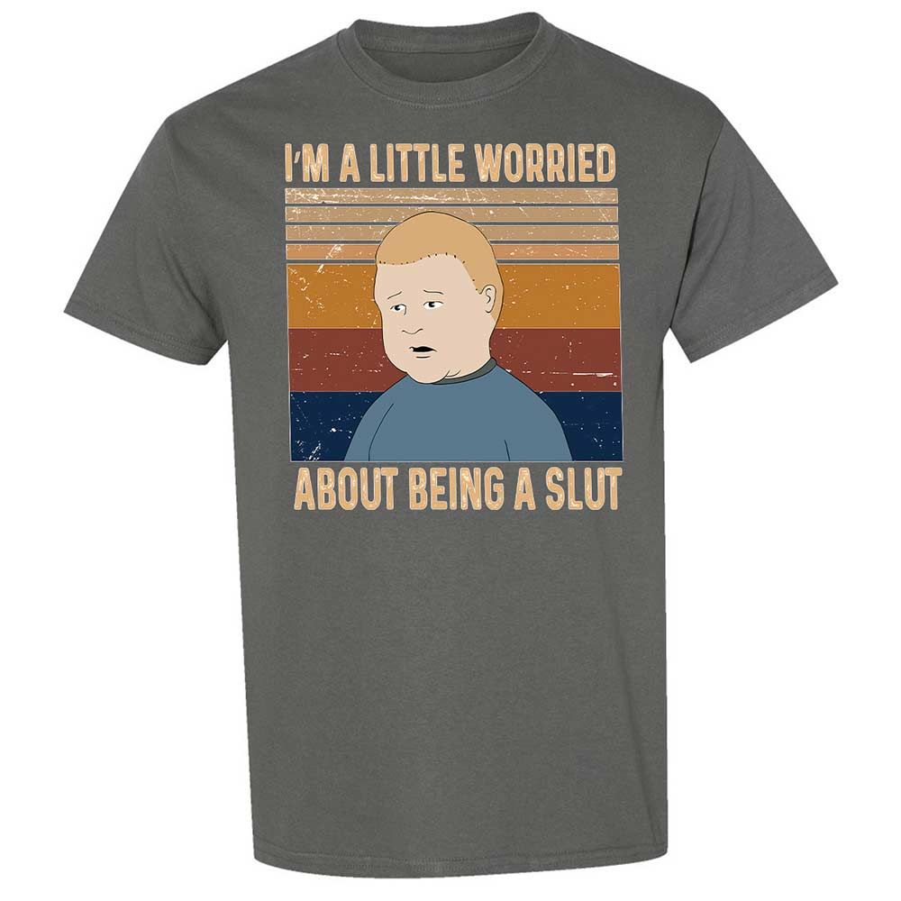 I'm a Little Worried About Being a Slut - Charcoal - 17