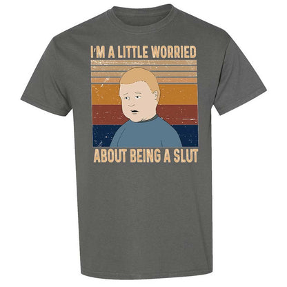 I'm a Little Worried About Being a Slut - Charcoal - 17
