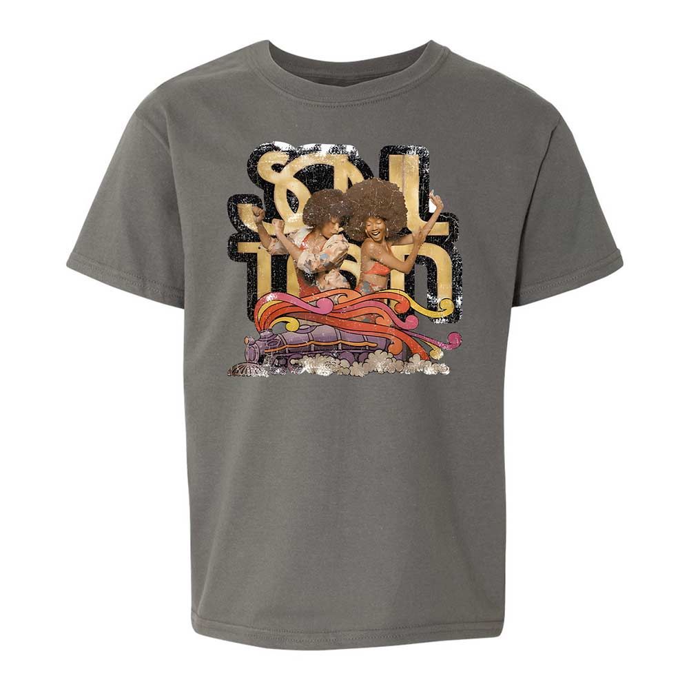 Retro Soul Train Dance Vibes - Charcoal - 17