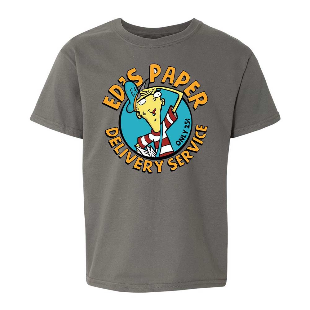 Kids T-Shirt - T38J9YCA - Charcoal - 17