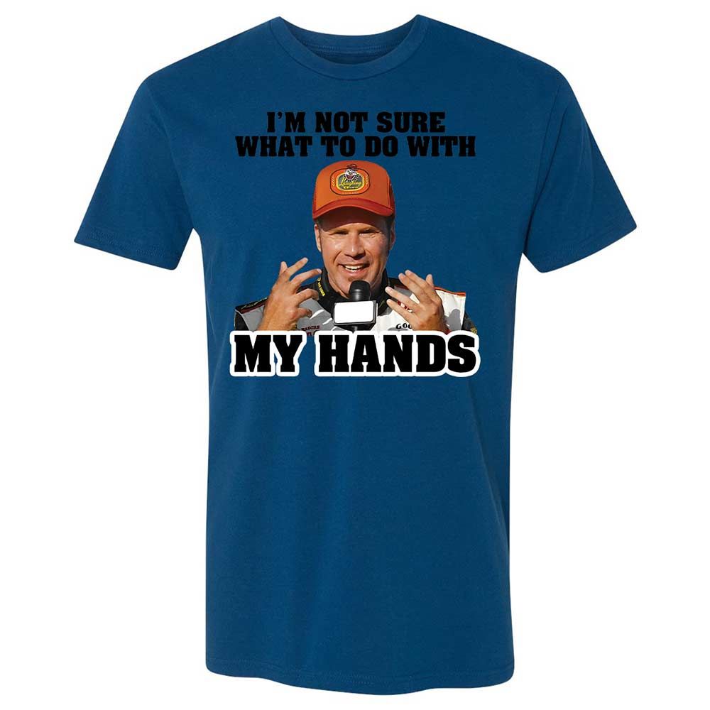 I'm Not Sure What To Do With My Hands - Cool Blue - 17