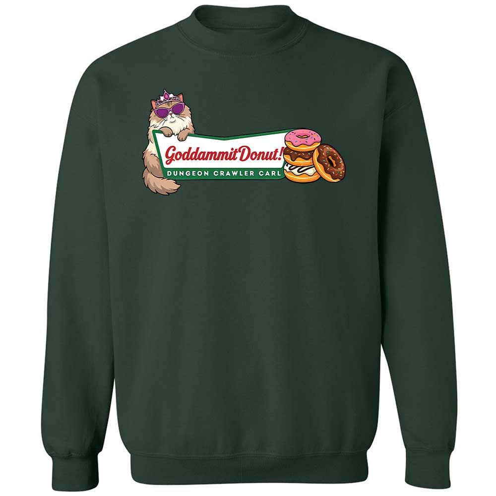 Goddammit Donut - Forest Green - 17