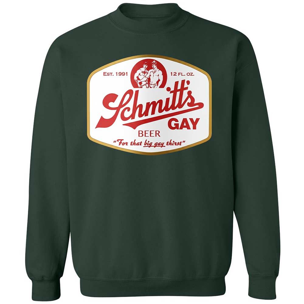 Schmitt's Gay Beer - Forest Green - 17