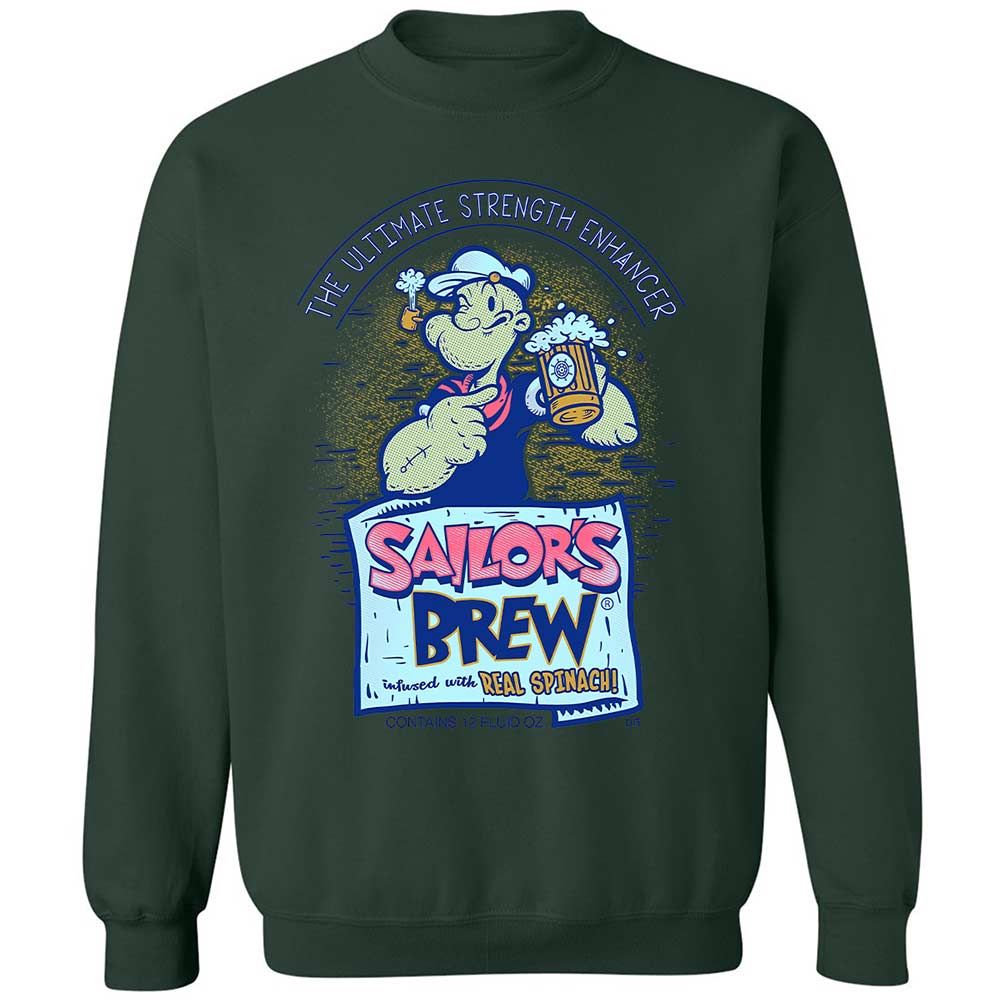Classic Unisex Sweatshirt - N3NEKWPU - Forest Green - 17