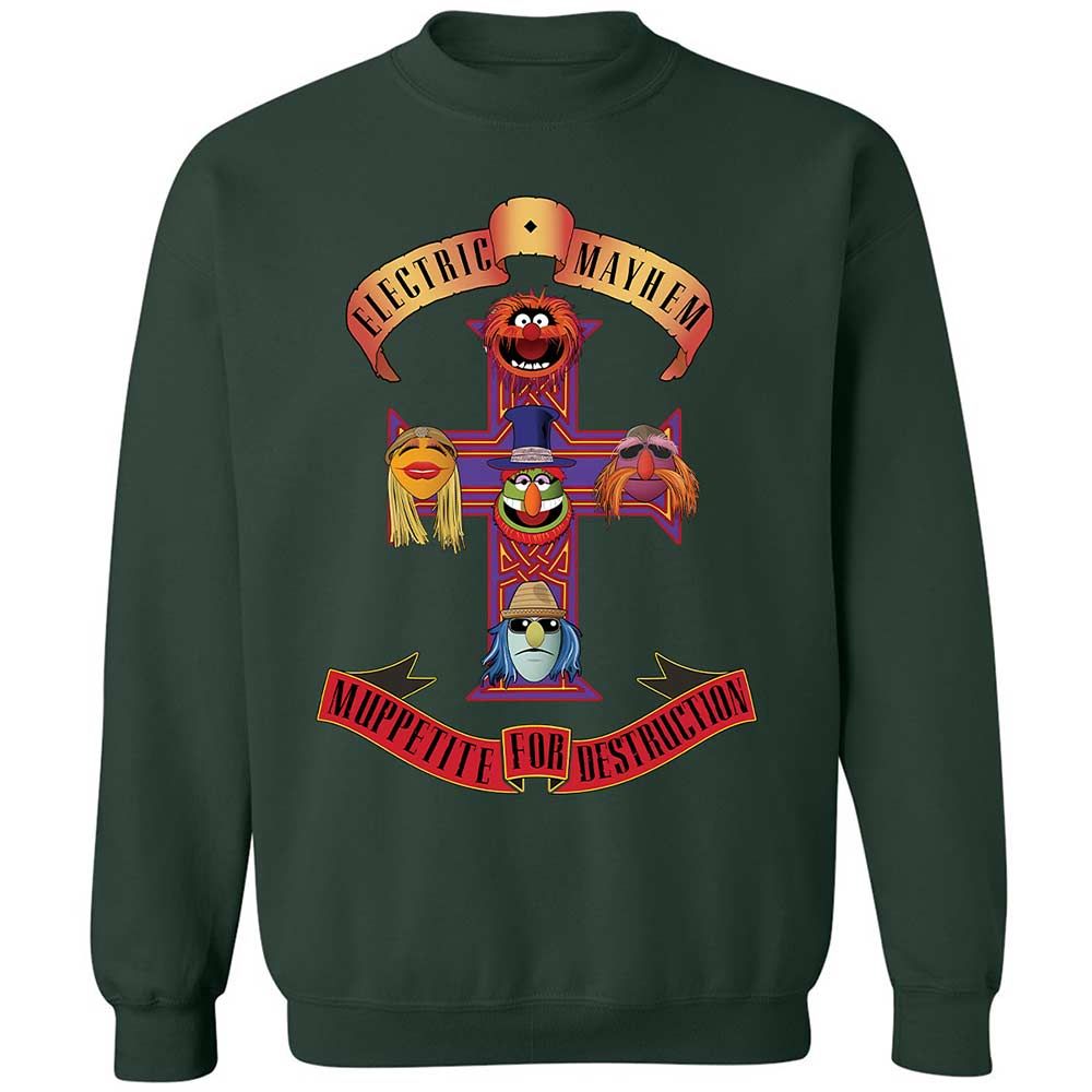 Muppetite For Mayhem - Forest Green - 17